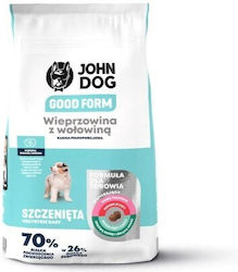 John Dog Good Form Dry Dog Food with Pork and Beef 3kg