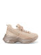 Damen Chunky Sneakers Beige
