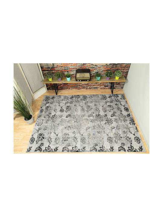 Ezzo Venice 9679bcd Rug Rectangular Grey