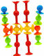 Kruzzel Plastic Construction Toy Happy Suckers for Children 3+ years+ Years