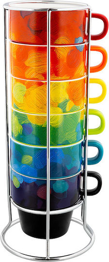 Pylones Set Tassen Espresso 6Stücke