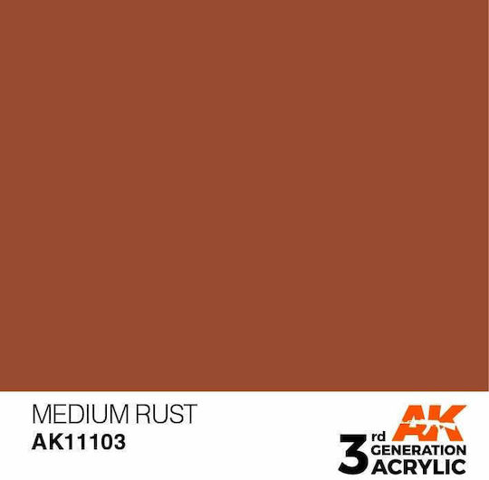 AK Interactive Model Making Paint in Orange color 17ml