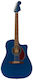 Fender Semi-acustic Chitară Redondo Player Lpb Nuci / Roșu
