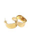 Earrings Hoops made of Steel Gold Plated