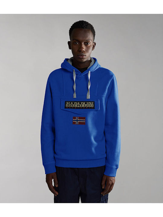 Burgee Wint 2 Sweatshirt with Hood Blue