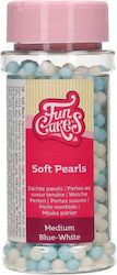 Fun Cakes Decorative Pearls Blue 60gr F52935