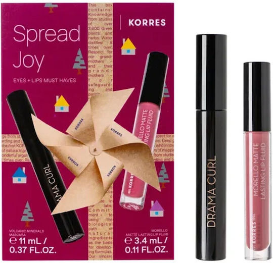 Korres Spread Joy Set de machiaj pentru Ochi și Buze 2buc