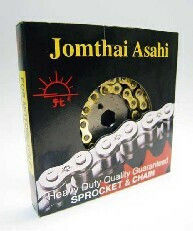 JT Sprockets Σετ Γρανάζια Αλυσίδα (14-34-428) για Suzuki Address 125 2007-2009