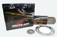 JT Sprockets Σετ Γρανάζια Αλυσίδα για Suzuki DRZ 400SM