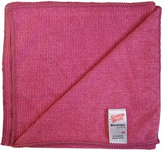 3M Cleaning Cloths with Microfibers General Use Pink 36x36cm