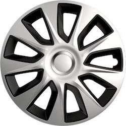 Versaco Auto Radkappen Set Stratos 4Stück 13" Silber