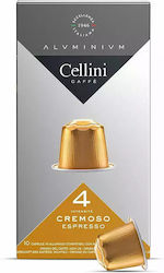 Cellini Капсули Еспресо Aluminium Съвместими с ...
