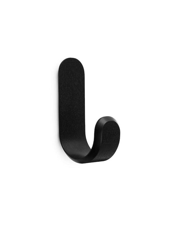 Normann Copenhagen Κρεμάστρα Τοίχου Ξύλινη Μαύρη 5.3x17.7x10cm