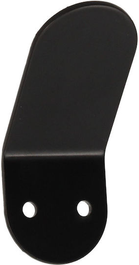 Roline Wandhalterung Metall Schwarz 3x6.5cm