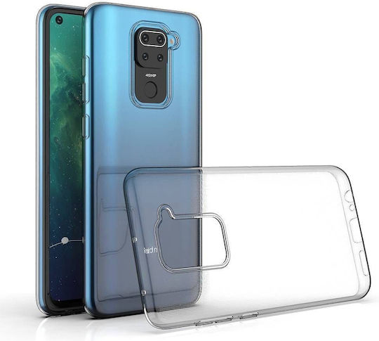 Ultra Slim 0,5mm Back Cover Silicone 0.5mm Transparent (Redmi Note 9S / 9 Pro / 9 Pro Max)
