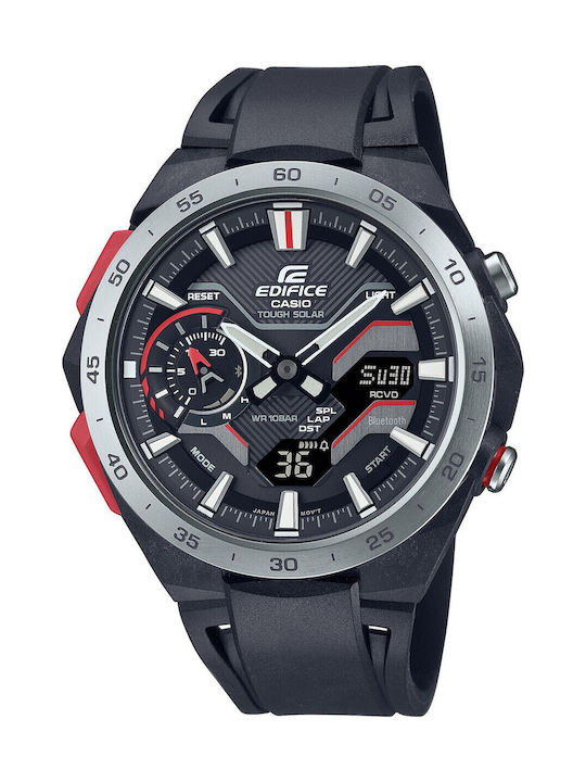 Casio Edifice Uhr Batterie mit Kautschukarmband