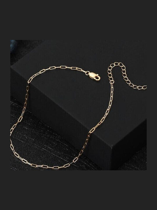 Ro-Ro Accessories Златна Верига За Глезен От Неръждаема Стомана