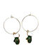Tatu Moyo Earrings Hoops Gold Plated