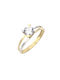 Single Stone from Gold 14K