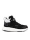Kids Sneakers High with Scratch Black