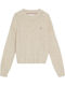 Kids' Sweater Long Sleeve Beige ESSENTIAL