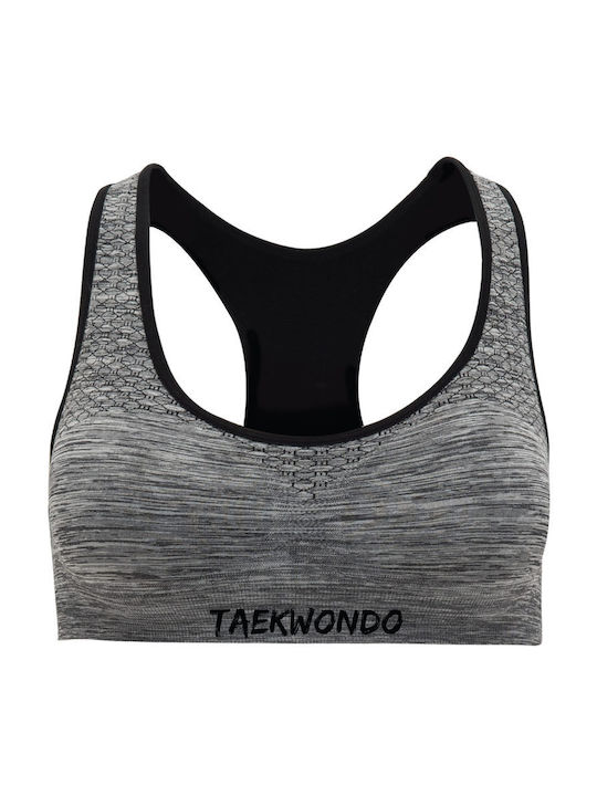 FightFlix Women's Sports Bra without Padding Black