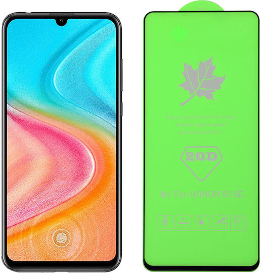 Idol 1991 9h 0.25mm Full Glue Full Face Tempered Glass Μαύρο (Honor 20 Lite)
