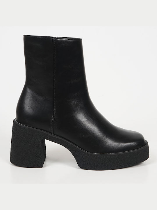 Piazza Shoes Damen Knöchelstiefel Schwarz