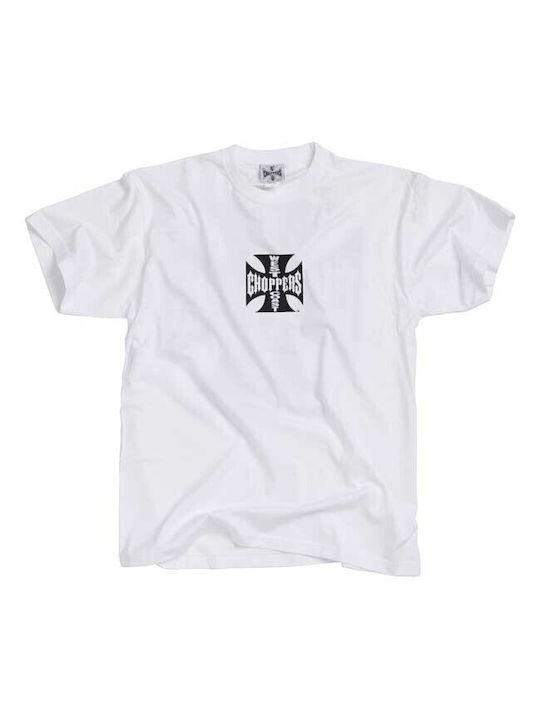 West Coast Choppers Tricou Alb WCCTS0001WT | Skroutz Romania