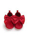 Angelbox Soft Sole Baby Pumps Red