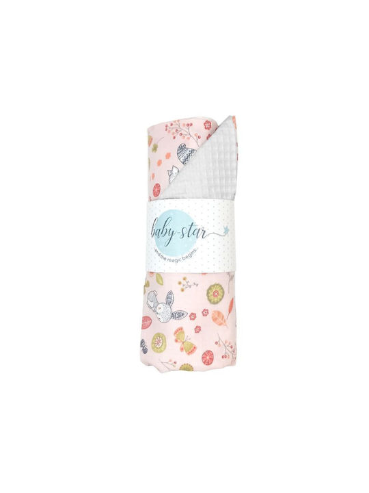 Baby Star Nursery Swaddling Blanket Fox 75x100cm