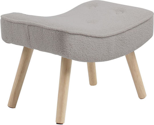Suport Pentru Picioare Tapițat Cu Țesătură Alma Gri 52x38x38cm E7141,61