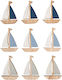 Rayher Wooden Vehicle 9pcs