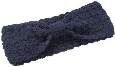Headband Knitted in Blue color