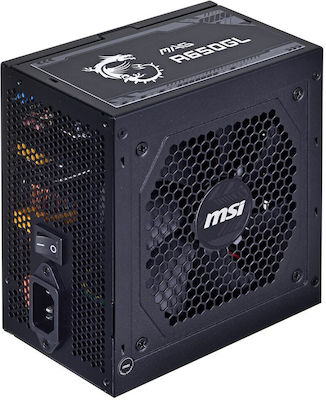 MSI MAG A650GL 650W Schwarz Computer-Netzteil Vollständig modular 80 Plus Gold