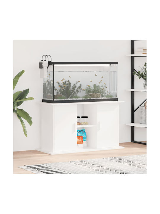 vidaXL Aquarium Stand Βάση Ενυδρείου Ντουλάπι με Ραφιέρα