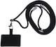 Lanyard Nackenriemen Schwarz