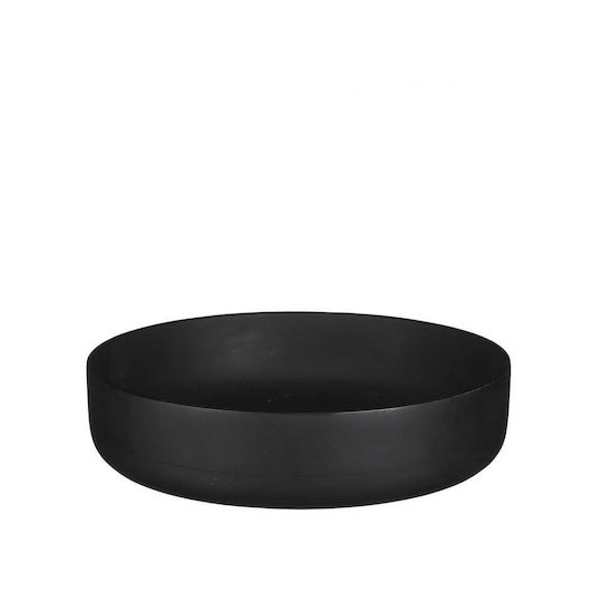 Atmosphera Mango Dekorative Schale Hölzernes Schwarze 26x6cm