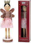 General Trade Christmas Wooden Figure Fairy Pin...