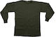 Long Sleeve Camuflaj grecesc Sweatshirt 100% Bumbac Khaki