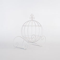 Eurolamp Christmas Metal Figure White 29.5x29.5x20cm