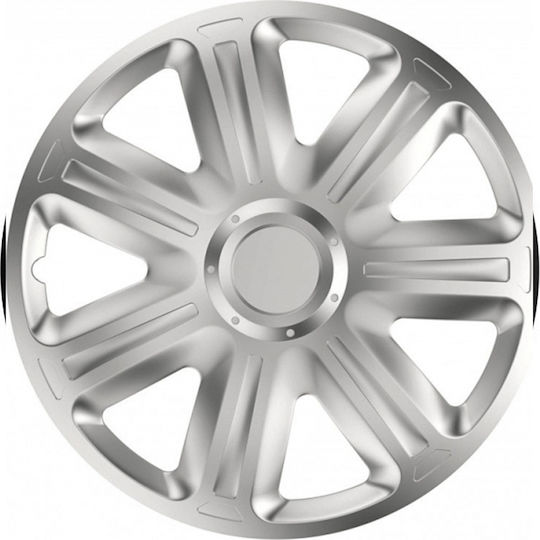 Guard Car Hubcap Set 14" 4pcs Silver