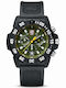 Luminox Navy Seal Ανδρικό Ρολόι 45mm Χρονογράφος Μπαταρίας με Μαύρο Καουτσούκ Λουράκι