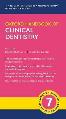 Oxford Handbook Of Clinical Dentistry