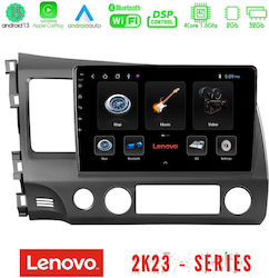 Lenovo Ηχοσύστημα Αυτοκινήτου για Honda Civic (Bluetooth/USB/WiFi/GPS) με Οθόνη Αφής 9"