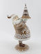 Santa Claus Brown 42x22x17cm Gingerbread