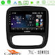 Cadence Auto-Audiosystem für Opel Vivaro Fiat Talento Renault Verkehr Nissan NV300 2022-2023 (Bluetooth/USB/WiFi/GPS/Apple-Carplay/Android-Auto) mit Touchscreen 9"