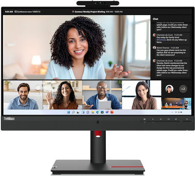 Lenovo ThinkVision T24mv-30 IPS Monitor 23.8" FHD 1920x1080 με Χρόνο Απόκρισης 6ms GTG