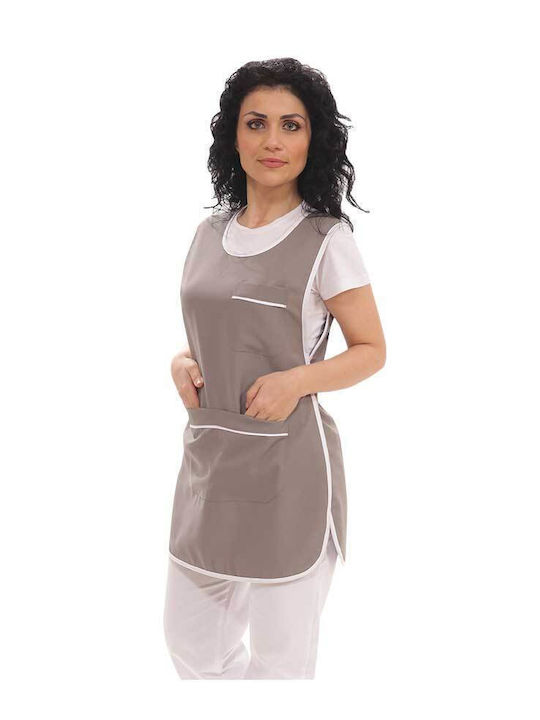 The Uniform Company Cleaner Apron Gray 4400