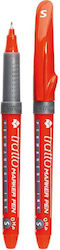 Tratto Marker for CD/DVD Red - 000806902 Tratto Marker for CD/DVD Red - 000806902